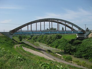 土木遺産に認定された岡山橋